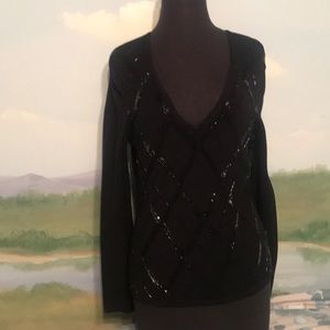 Bcbg MaxAzria beaded sweater